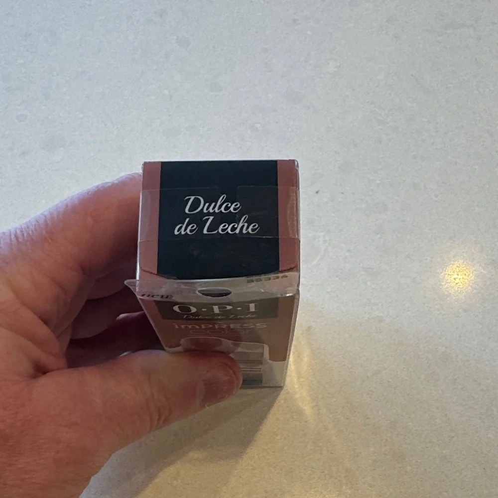 OPI imPRESS Color Press-On Manicure - brown,, dulce de leche